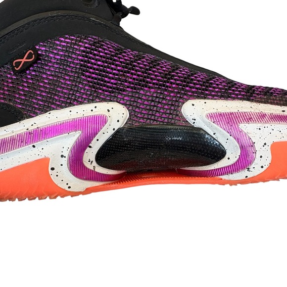 Nike Air Jordan ThirtySix 36 First Light Basketball Shoes Purple Orange Mens 8 - Picture 7 of 12